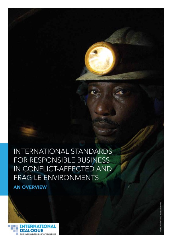 OECD Guidelines apply to responsible business in conflict settings
