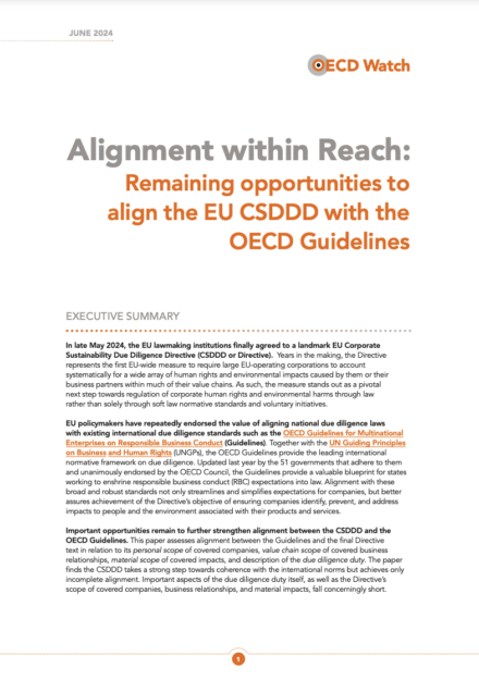 publication cover - Alignment within Reach